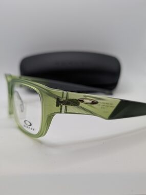 NWT Oakley Upturn Eyeglasses Matte Trans Fern RX Frames OX8192D-0354 54-14